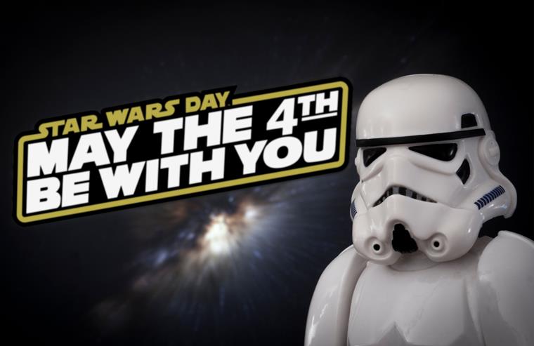 Slogan of International Star Wars Day