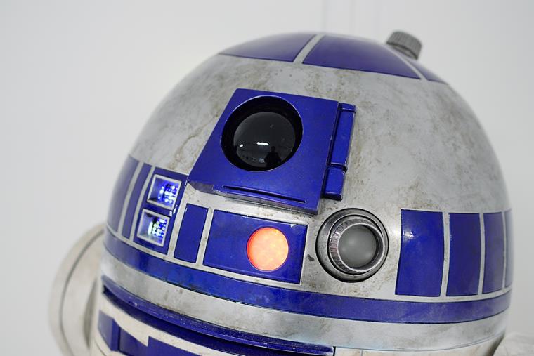 The droid R2D2 is one of the most popular characters in the Star Wars world.