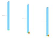 Model 005073 | Steel Columns with Different Methods of Stability Analysis