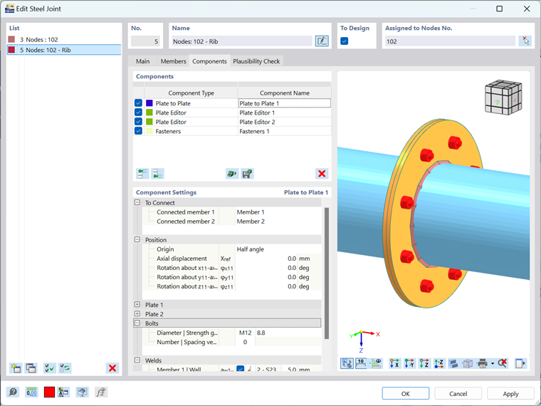 Modeling Ring Flange