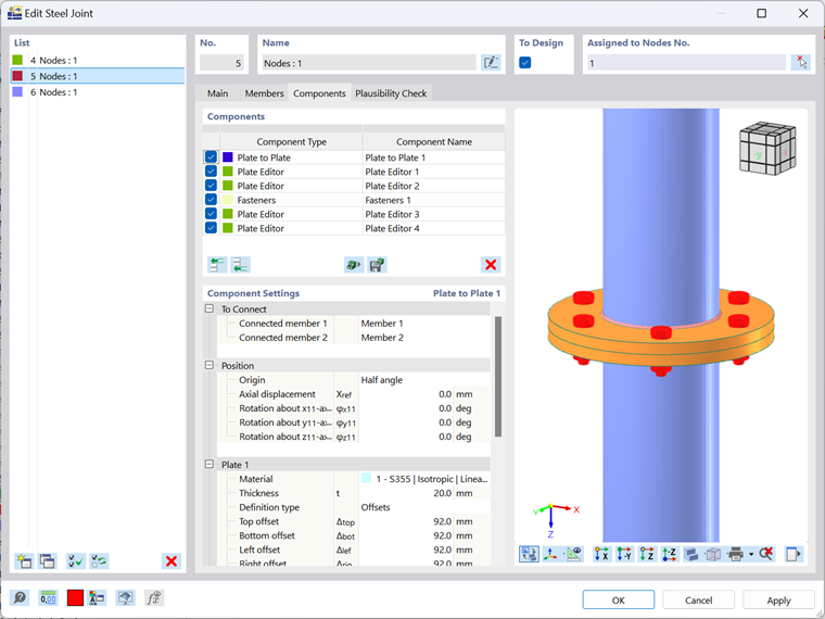 KB 1900 | Prying Effect in Flange Connections of Circular Hollow Sections