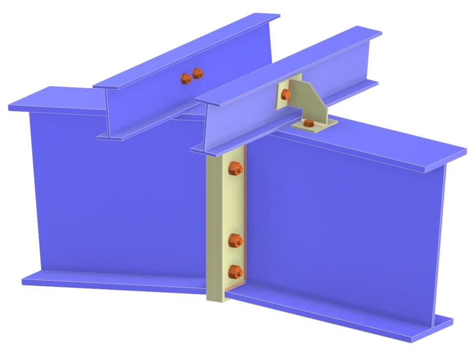 Model 005109 | Purlin to Roof Beam via Bracket