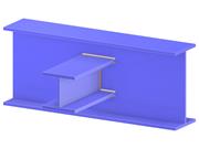 Model 005137 | Beam-to-Beam Rigid Welded Connection