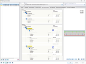 Display of a concrete foundation with clearly recognizable member reinforcement and distribution areas.