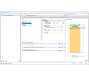 Foundation plate with special soil properties displayed, application of geotechnical parameters