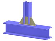 Model 005207 | Truss T-Joint | Vertical to Chord Connection via Gusset Plate