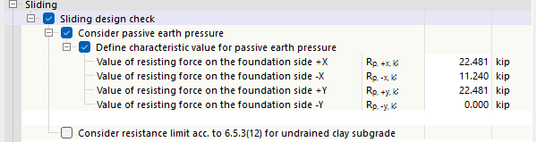 Concrete Foundations | Sliding design - Considering passive earth pressure