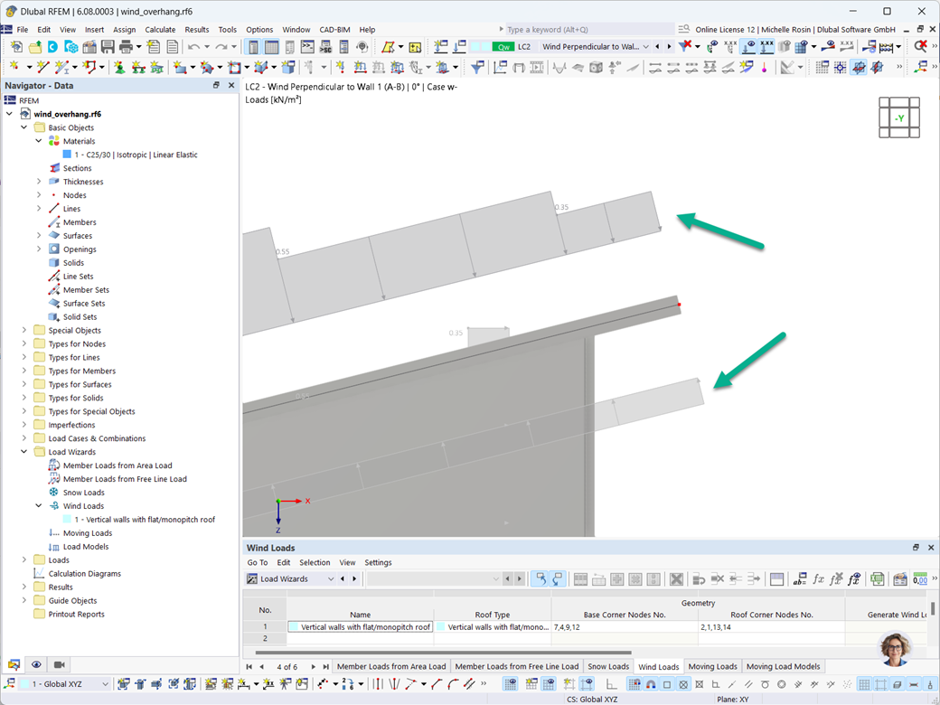 Feature 002902 | Wind Loads on Roof Overhangs
