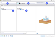Concrete Foundations | Dialog box Edit Additional Foundation Load
