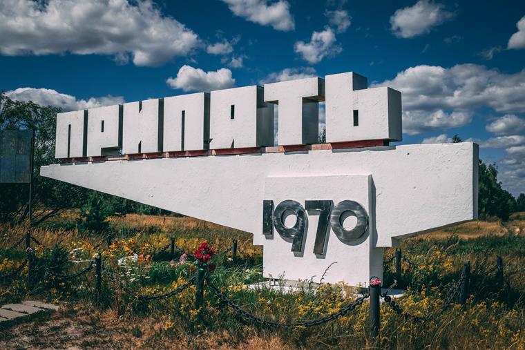 Prypiat: The workers' town in close proximity to the Chernobyl disaster site.