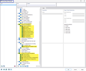 Detailed view of the printout report manager in structural design of concrete foundations.