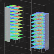 Graduation Thesis | Study on Structuring Complex Structural Models Using Example of Multi-Story Reinforced Concrete Structures