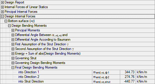Analysis showing final design moments in structural elements. Highlights key stress points and load distribution effectively.