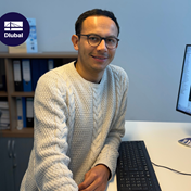 Portrait of the new colleague Victor Hidalgo