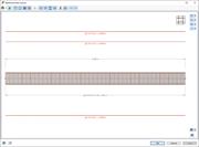 Schematic display of the steel reinforcement in a column with clear arrangement details