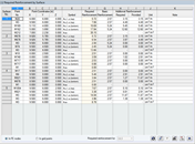 Display of the required reinforcement in a building structure model using Window 2.2.