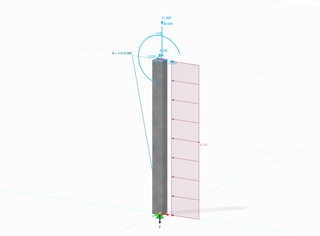 Illustration of a method for performing stability analysis according to DIN EN 1992-1-1 in RFEM 6