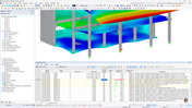 Results table display | Numerical output from a building model add-on interface