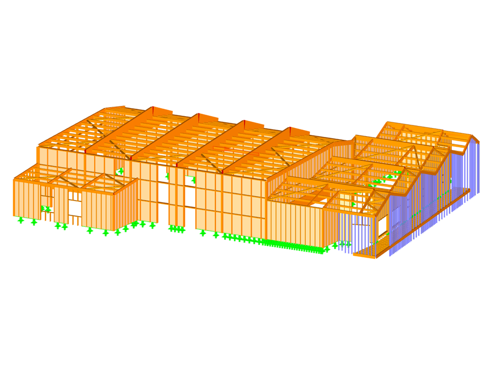 Project in Boupère replacing an outdated multi-purpose hall and extending the Pierre Menanteau school complex