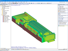 Wind Pressure on Model of Musée d'Orsay in RWIND Simulation | © Nemo-K