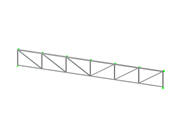 Steel Truss Girder with Parametric Details and Analysis