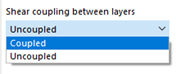 Technical display of the option for shear coupling of laminated glass | Structural detail
