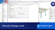 Product Feature of Design Result Lifecycle for Steel, Steel Joints, Aluminum, and Timber