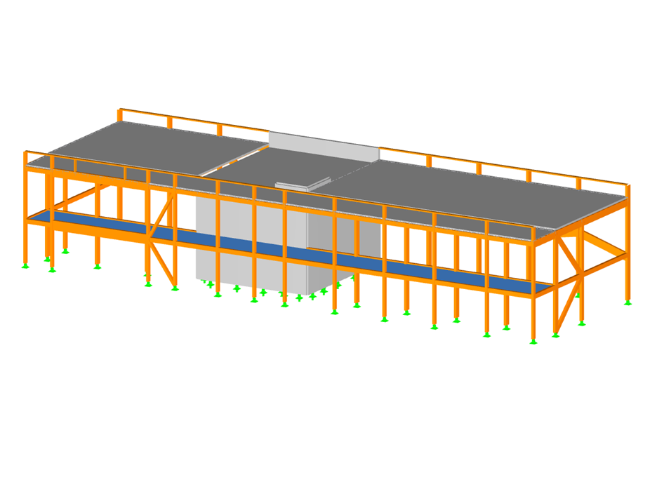 Model 005564 of Building C of Lavoisier City in La Rochelle, constructed with sustainable materials