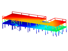 Deformation analysis of a sustainable school building in La Rochelle with a hybrid structure and timber-concrete composite floor