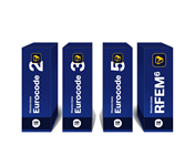 Online course package for Cyber Week | Eurocode 2, Eurocode 3, Eurocode 5, and RFEM 6 training content