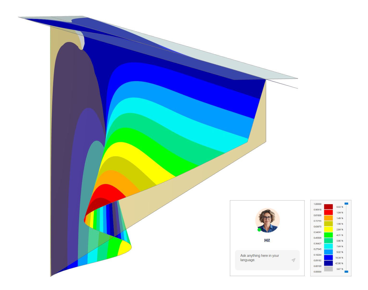 The add-on enables stability analysis of structures in RFEM 6 and RSTAB 9 using the eigenvalue method or the incremental method.