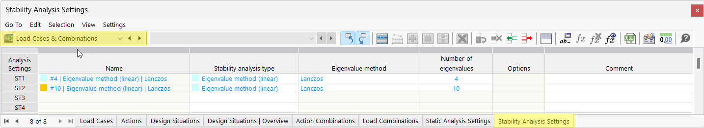 The image shows tables with new entries added after activating the add-on.