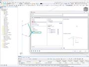 The tool automatically creates rigid members between neighboring objects when the node option is active.