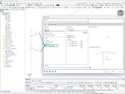 The tool automatically creates rigid members between neighboring objects when the node option is active.