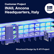 This image shows the INAIL Ancona Headquarters in Italy as part of a customer project.