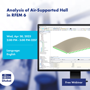Analysis of Air-Supported Hall \n in RFEM 6