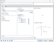 Dialog Box "New Node"