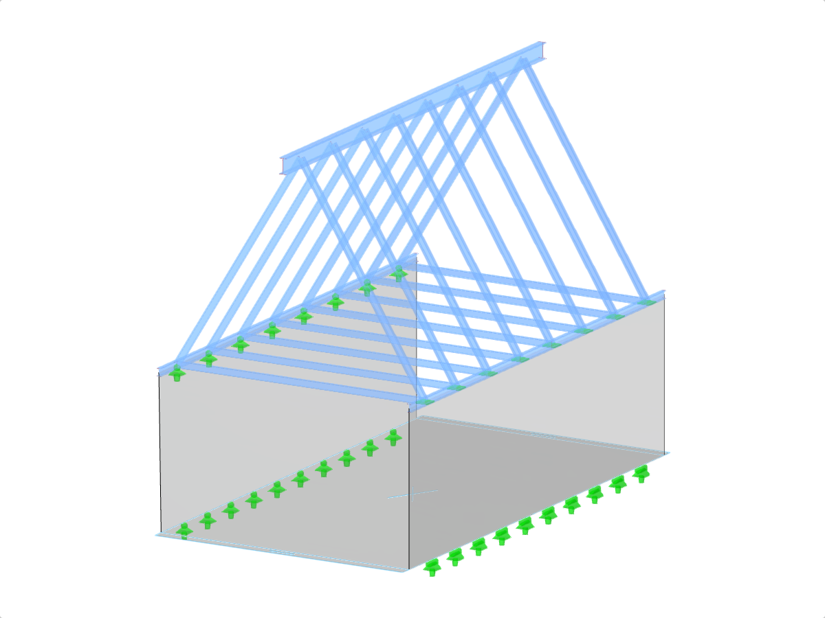 Structural project showcasing BIM capabilities for sustainable material assessment.