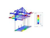 Structural analysis of steel cantilever carriages for bridge construction, optimized for load-bearing capacity and safety.