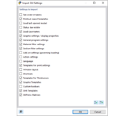 Importing GUI Settings