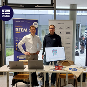 Niklas and Marco at the 29th Structural Engineering Day in Cottbus.