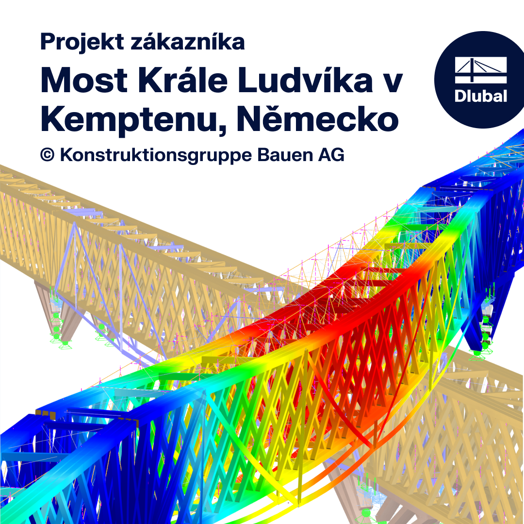 Most König Ludwig v Kemptenu, který vykazuje složitou konstrukci a detailní stavební prvky.