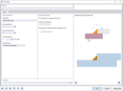 Weld type "Lap Fillet Weld"
