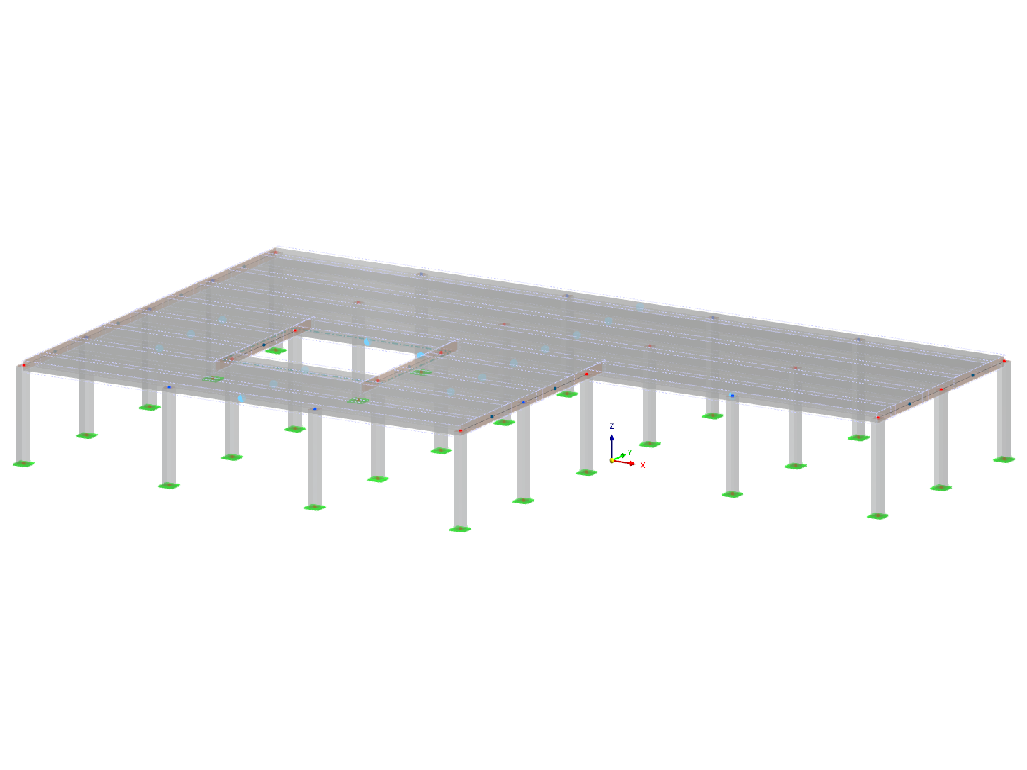 Model 005673 | Reinforced Concrete Building | ACI 318-19 Design Strips