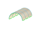 An advanced membrane roof with a lightweight and adaptable design.