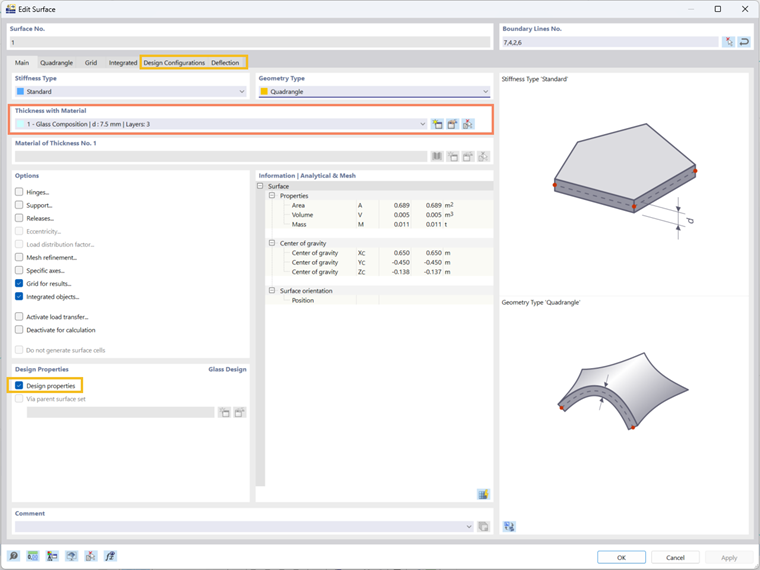Glass composition assignment demonstrates surface allocation in structural models.