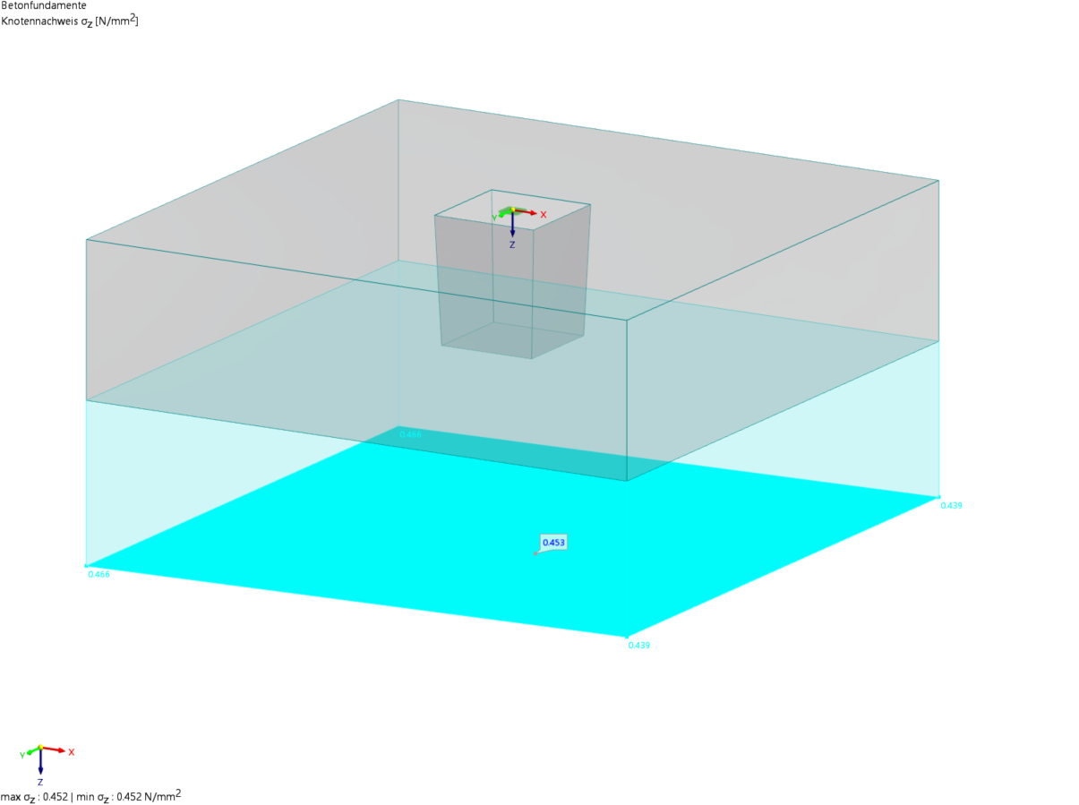 Verification Example 1035 | Compressive Stress in Soil Joint Due to Load Combination 2