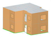 Unreinforced masonry buildings are analyzed for seismic vulnerability using a method based on capacity spectrum.