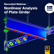 New Recorded Webinar | How to Carry Out Nonlinear Analysis of Plate Girder with RFEM 6