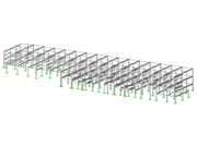 Model 005756 | Structural Model of La Factory, Bondy, France